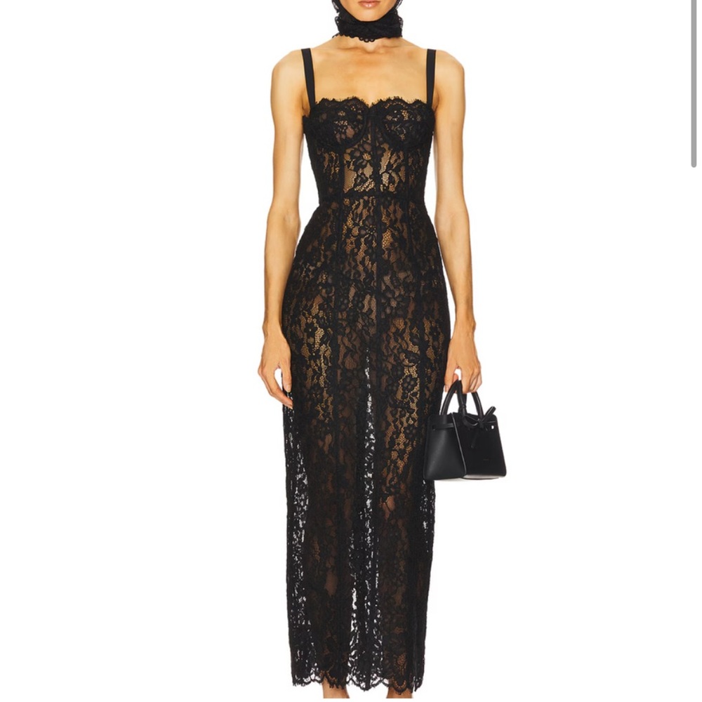 Helsa lace dress worn once size M